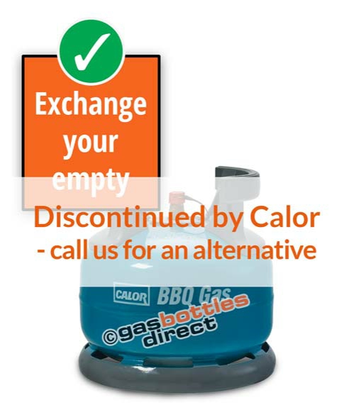 6kg Butane BBQ Calor Gas Bottle Cylinder Refill